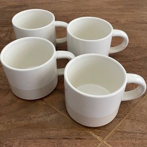 4 cups / mugs Brand NEW - Threshold Target